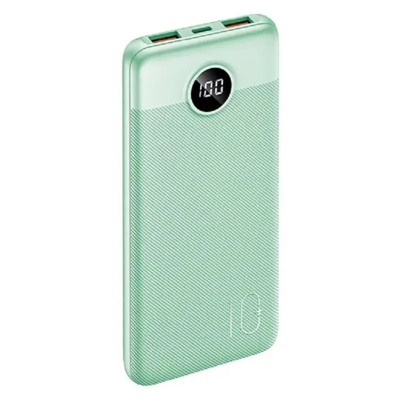 

Внешний аккумулятор TFN Razer 10, 10000mAh, мятный (TFN-PB-256-MI)