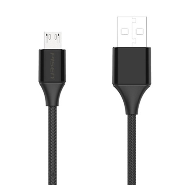 Кабель USB MicroUSB Pisen MU18 (1.2 м) <черный>