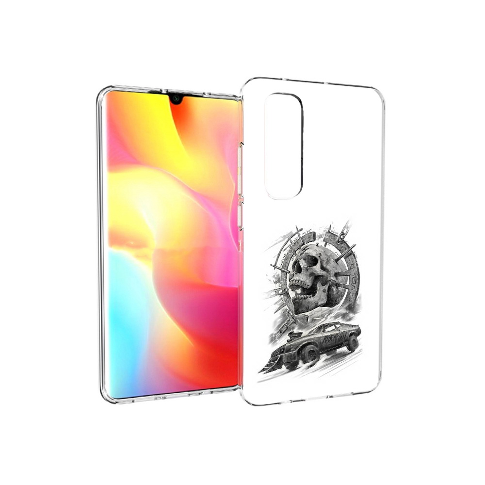 

Чехол MyPads Tocco для Xiaomi Mi Note 10 Lite мед макс (PT149714.254.461), Прозрачный, Tocco