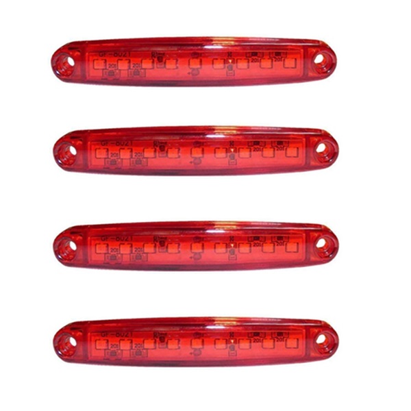 

Светодиодные указатели габаритов FONARILED K4-GF-U-9SMD-Red красные, Красный, GF