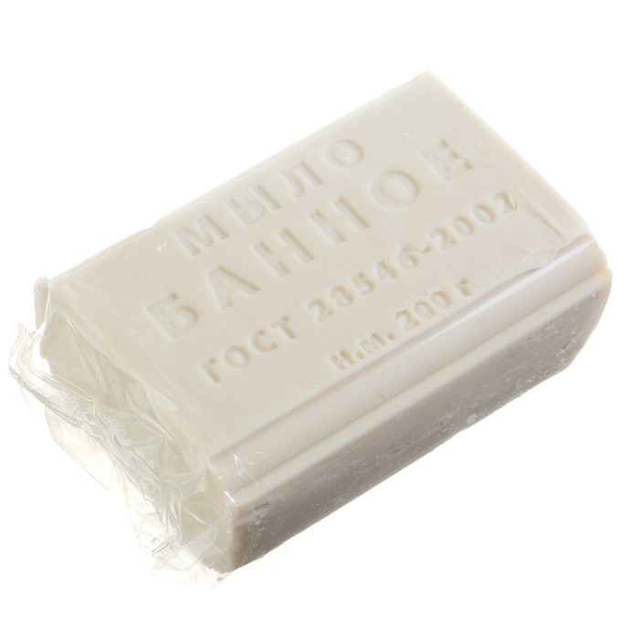 

Мыло туалетное «Банное» резаное, 200 гр (36 шт)