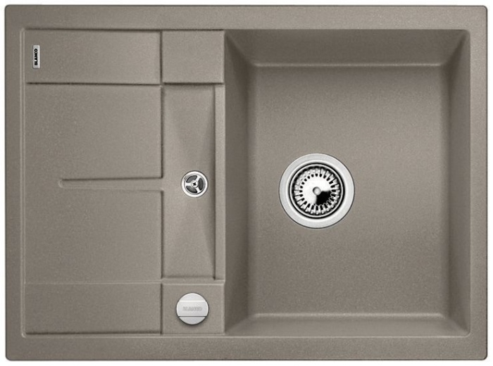 

Мойка Blanco Metra 45S Compact Silgranit PuraDur II серый беж