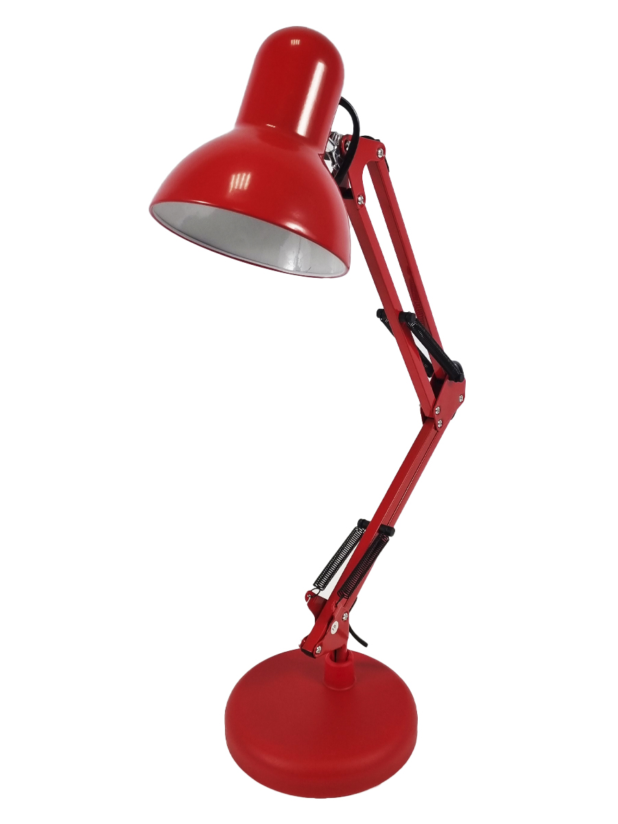 фото Лампа настольная urm светильник лампа для маникюра, для дома и офиса, красная