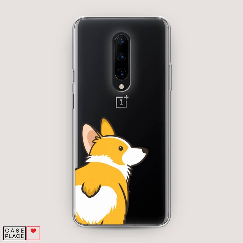 

Чехол Awog на OnePlus 8 / ВанПлас 8 "Корги следуй за мной", Желтый;бежевый;белый, 151250-2