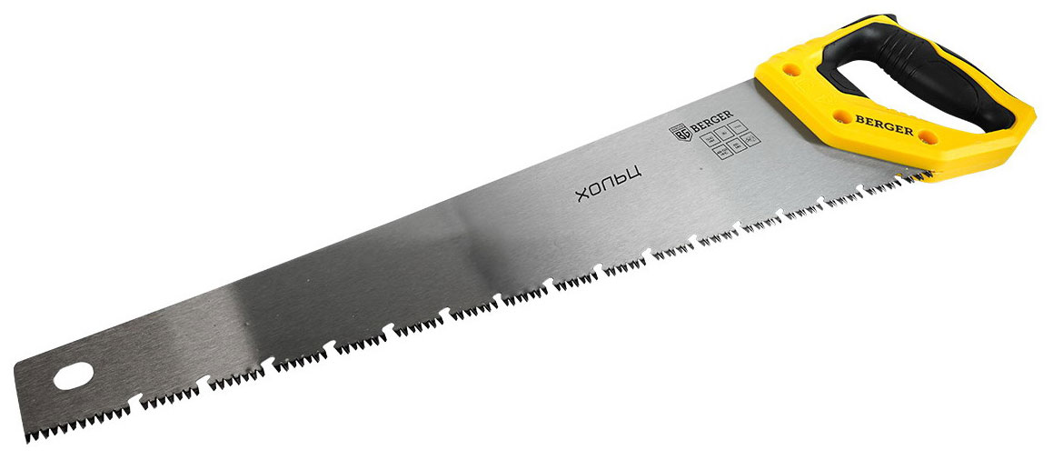 

Ножовка по дереву сегментная 500мм, 3D заточка, 7TPI BERGER BG1840, BG1840