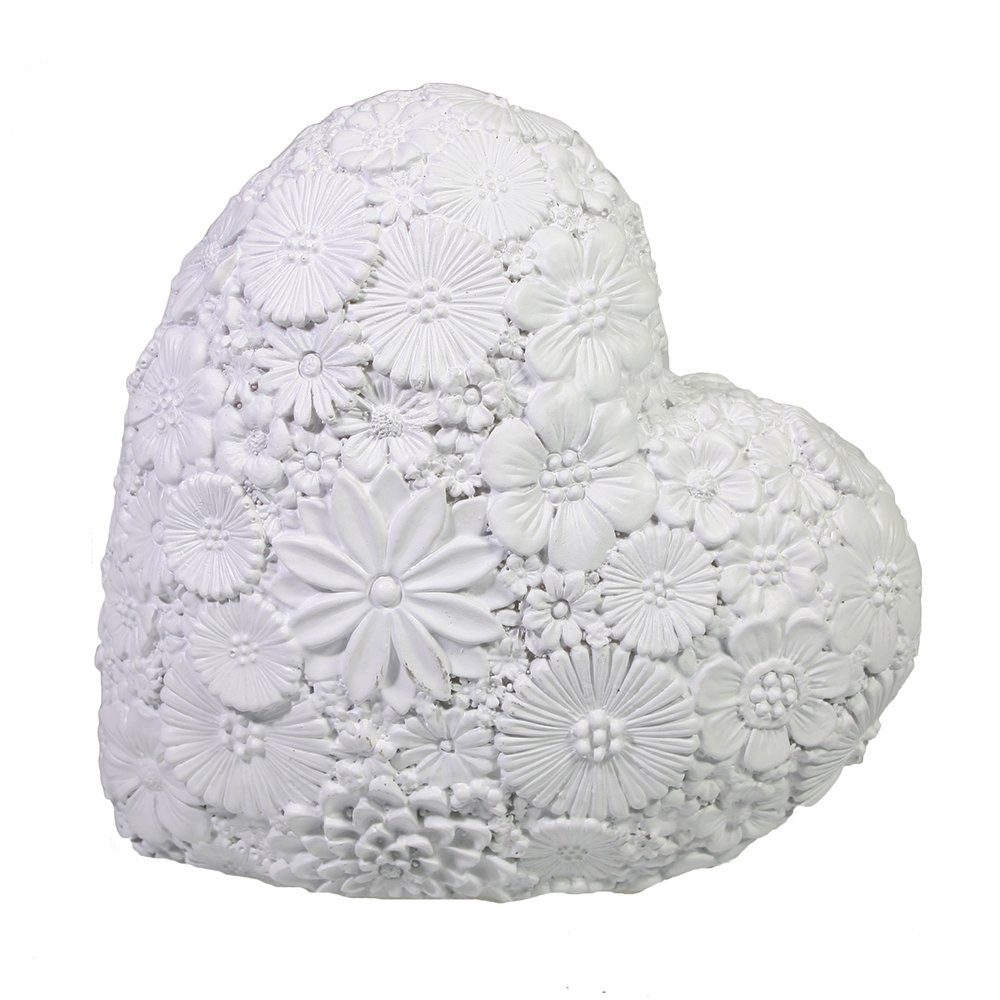 

Фигура декоративная Сердце (белый) 7*14*14см KSMR-713830/D142