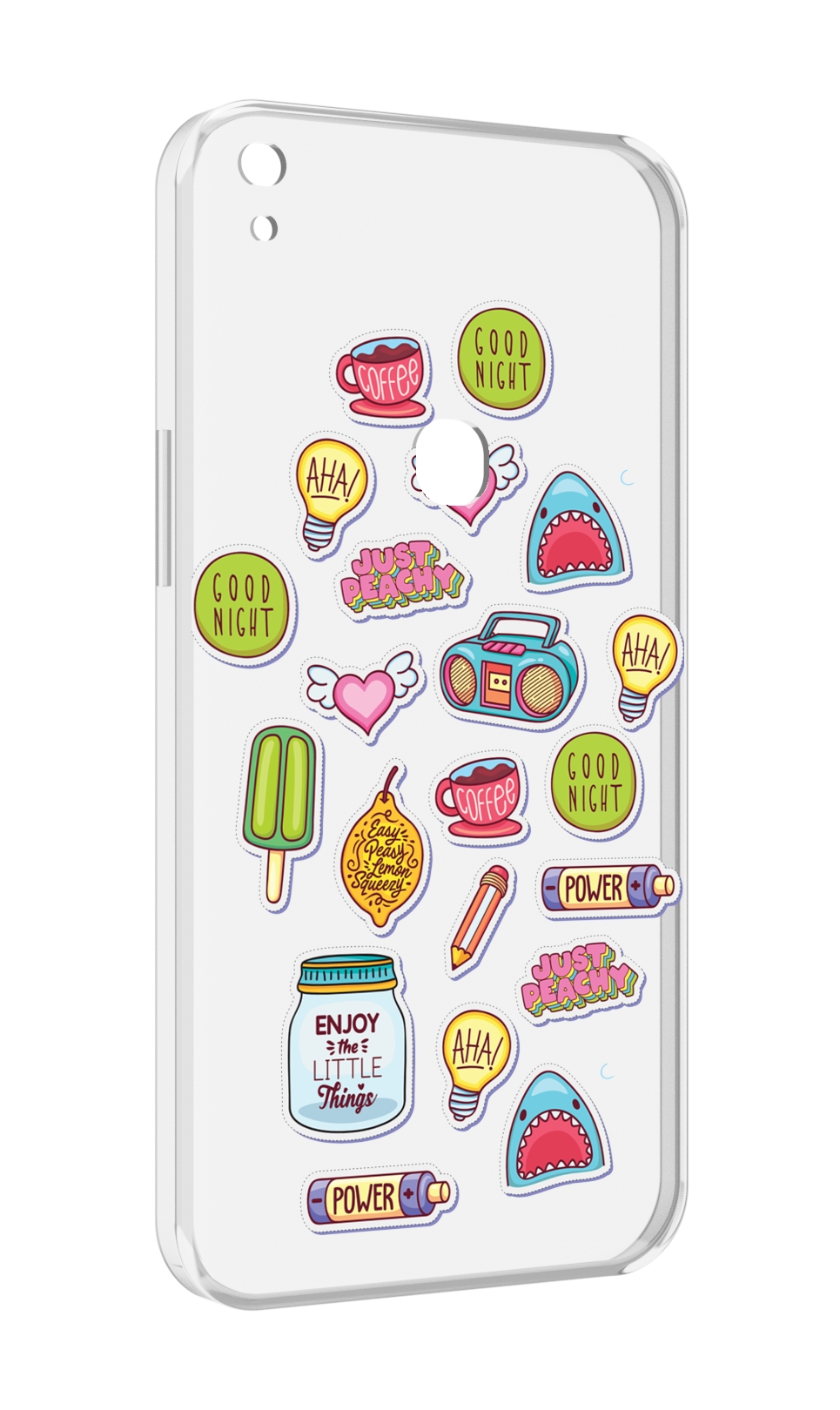 

Чехол MyPads стикер-пак для Alcatel SHINE LITE 5080X 5.0, Прозрачный, Tocco