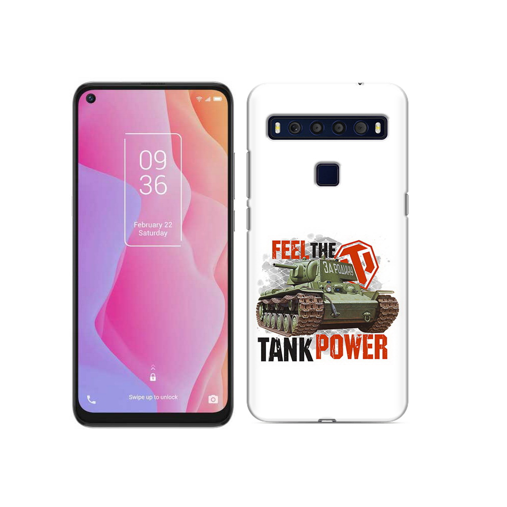 

Чехол MyPads Tocco для TCL 10L Танк, Прозрачный, Tocco