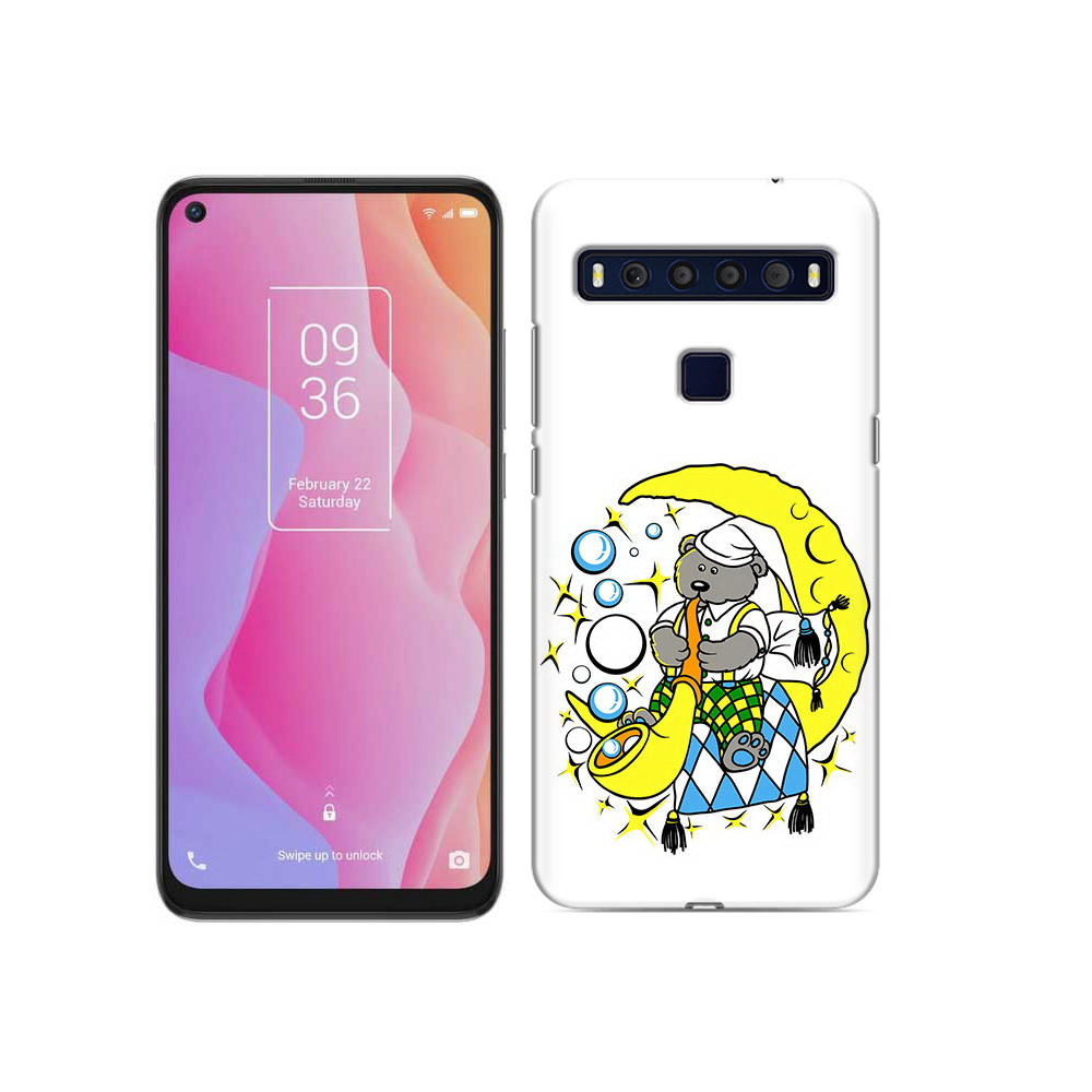 

Чехол MyPads Tocco для TCL 10L Сырная луна, Прозрачный, Tocco