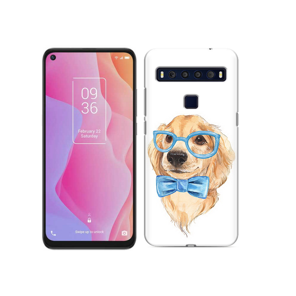 

Чехол MyPads Tocco для TCL 10L Собака интеллигент, Прозрачный, Tocco