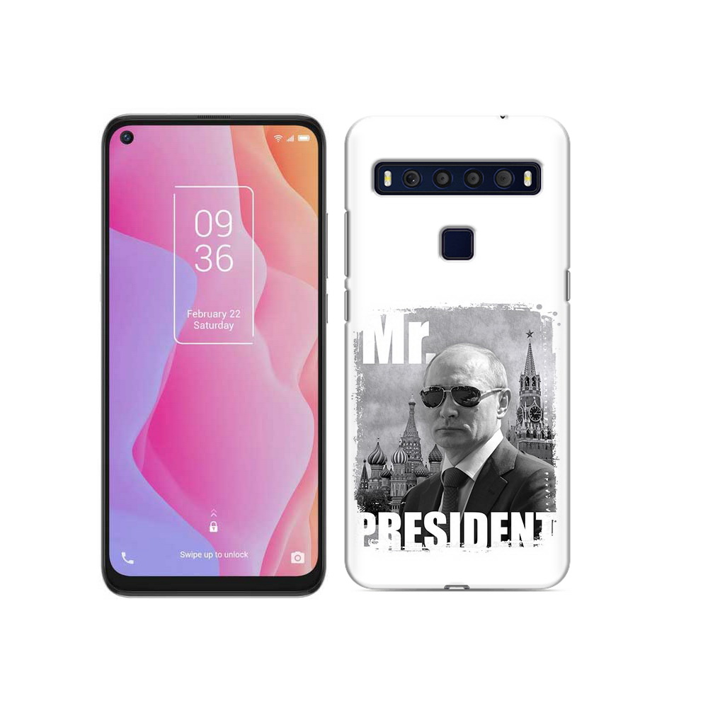 

Чехол MyPads Tocco для TCL 10L Путин, Прозрачный, Tocco