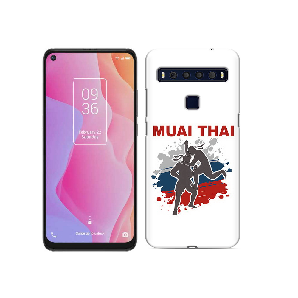 

Чехол MyPads Tocco для TCL 10L Муайтай, Прозрачный, Tocco
