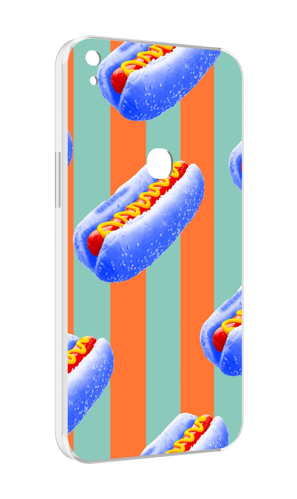 

Чехол MyPads синие хотдоги для Alcatel SHINE LITE 5080X 5.0, Прозрачный, Tocco