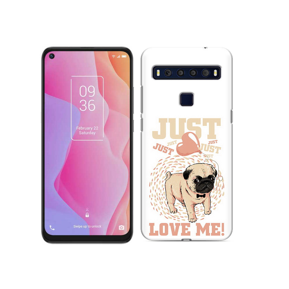 

Чехол MyPads Tocco для TCL 10L Люби меня, Прозрачный, Tocco