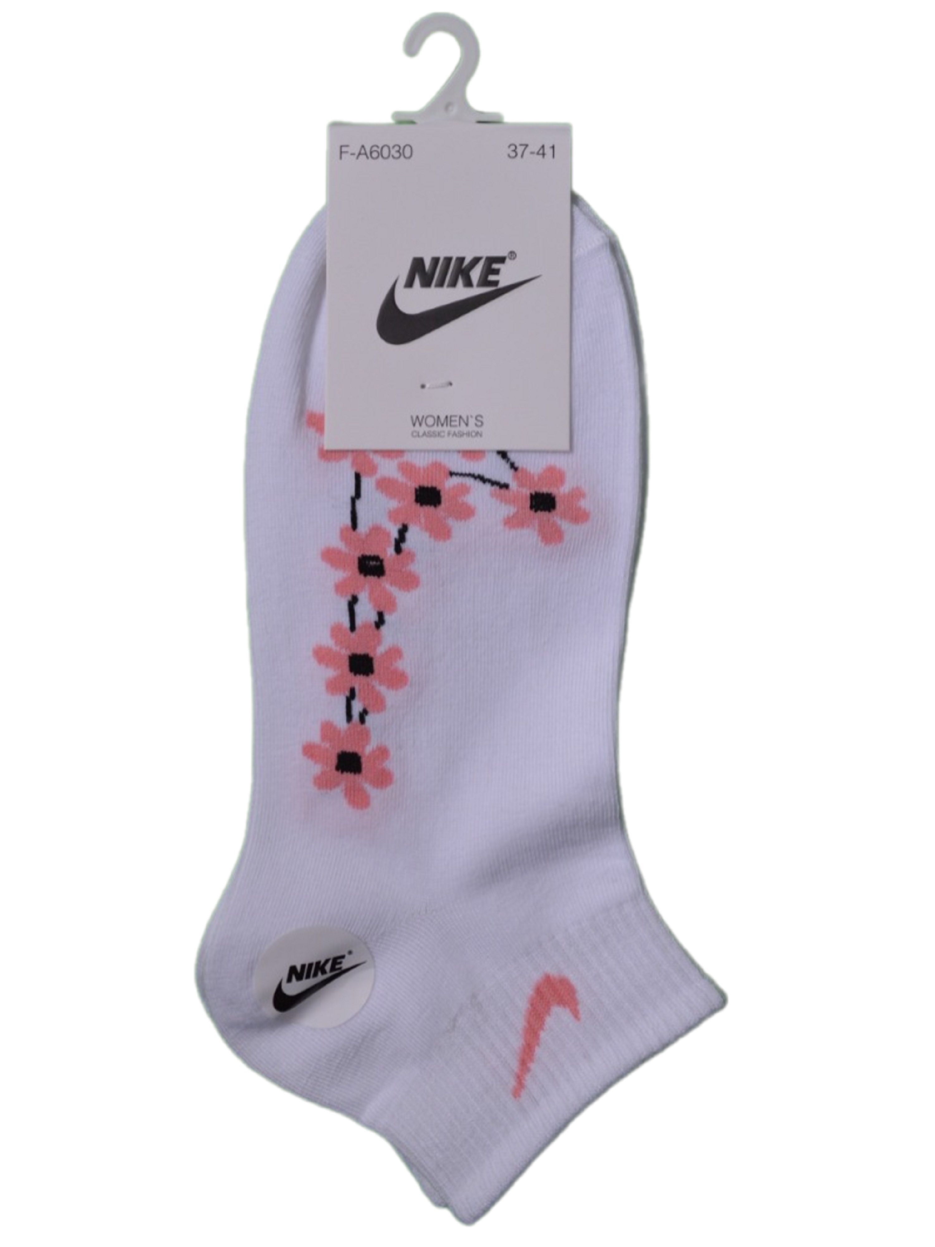 Носки женские Nike NI-F-A6030-W. белые 37-41
