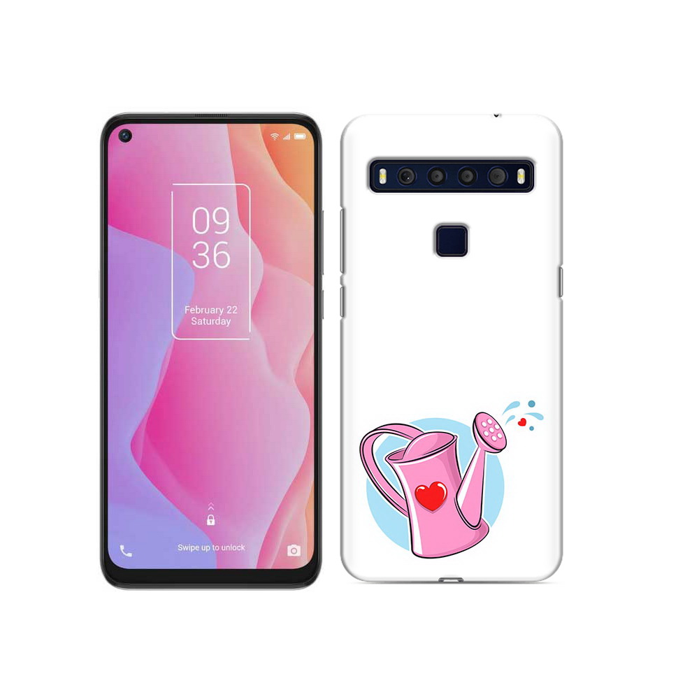 

Чехол MyPads Tocco для TCL 10L Лейка любви 14 февраля, Прозрачный, Tocco