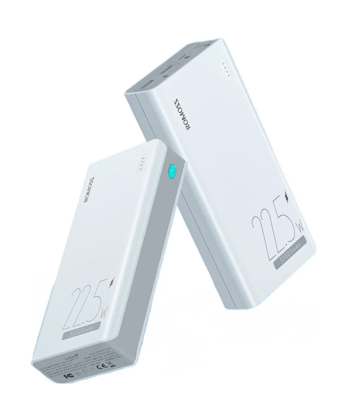 Внешний аккумулятор (Power Bank) Romoss Sense 8F, 30000мAч, черный