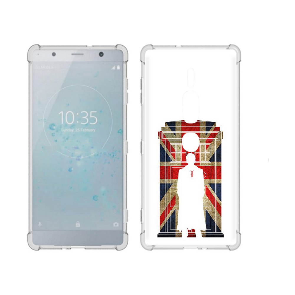 

Чехол MyPads Tocco для Sony Xperia XZ2 Premium шерлок холмс, Прозрачный, Tocco