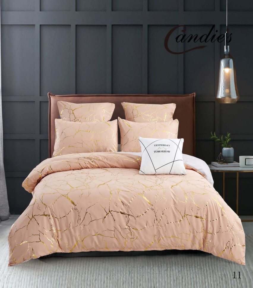 

Постельное белье Candie's Gold CANG011/4 сатин семейное, CANG