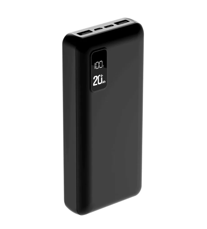 

Внешний аккумулятор (Power Bank) ACCESSTYLE Winter 20PD, 20000мAч, черный