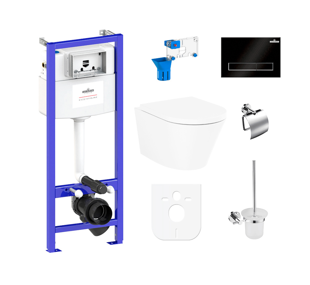 

Комплект 9 в 1 Lavinia Boho Biore Rimless 97010064, премиум с пластиковой клавишей