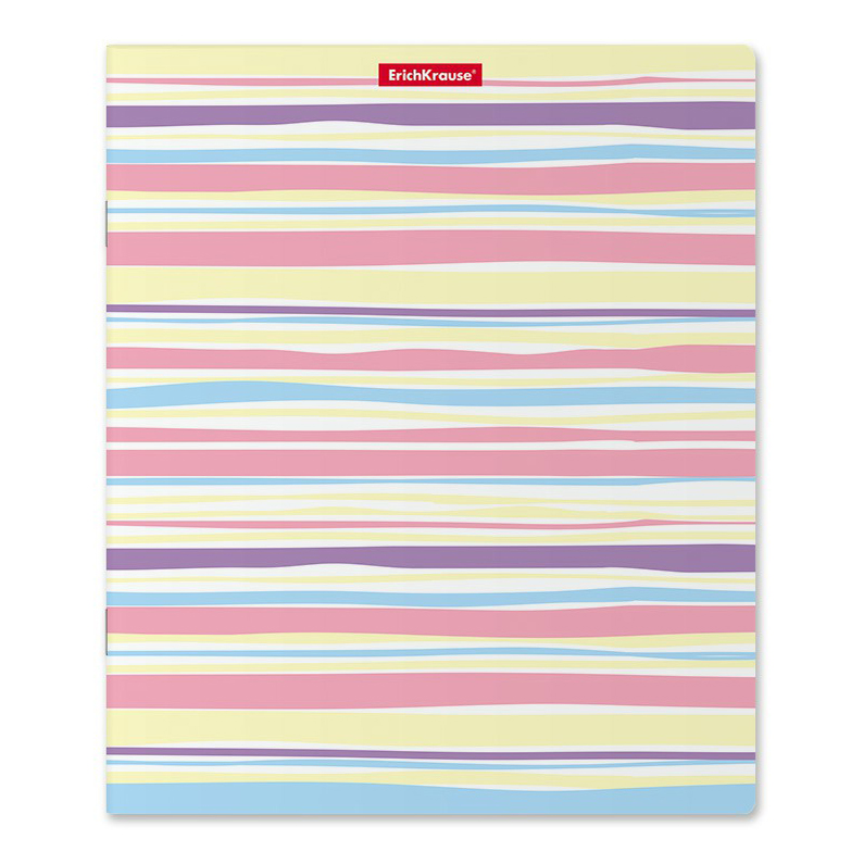 

Тетрадь общаяErichKrause Pastel Lines в клетку, 48 листов