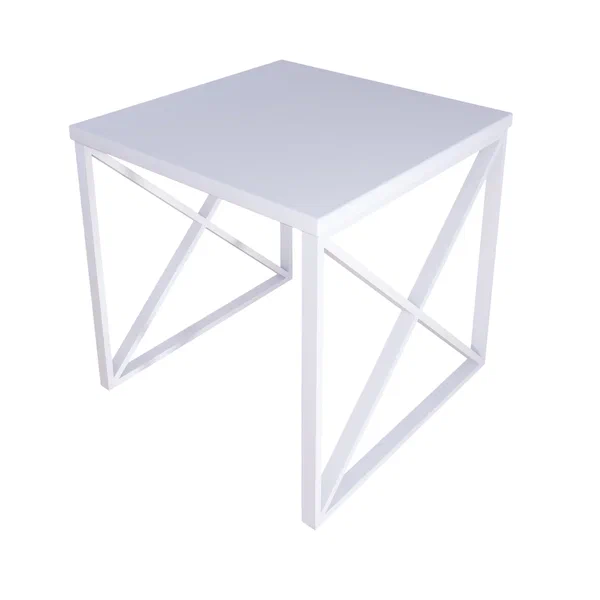

Стол кухонный Solarius Loft с крестообразными ножками 80x80х75, цвет белый, Loft с крестообразными ножками