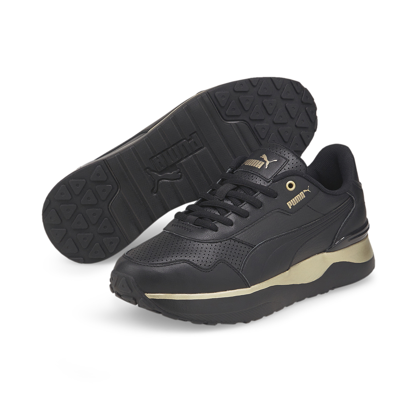 фото Кроссовки женские puma r78 voyage premium l черные 7.5 uk