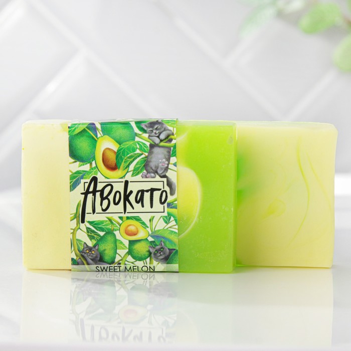 

Мыло "АвокаТо", с ароматом дыни