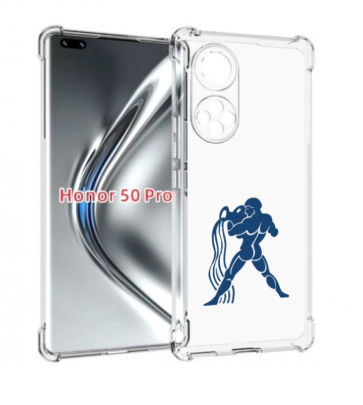 

Чехол бампер MyPads знак-зодиака-водолей7 для Honor 50 Pr, Прозрачный, Tocco