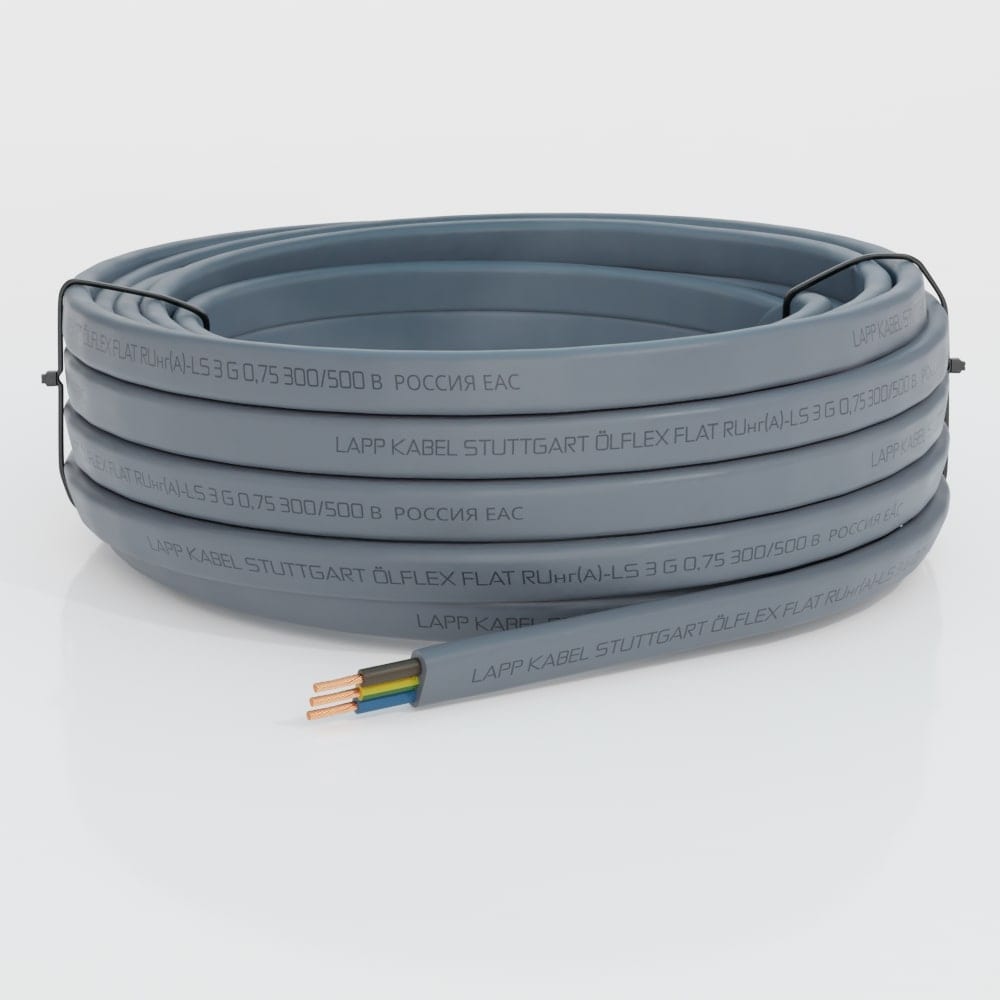 

Кабель LAPP OLFLEX FLAT RU нгА-LS 3G0,75 5м 3120000175