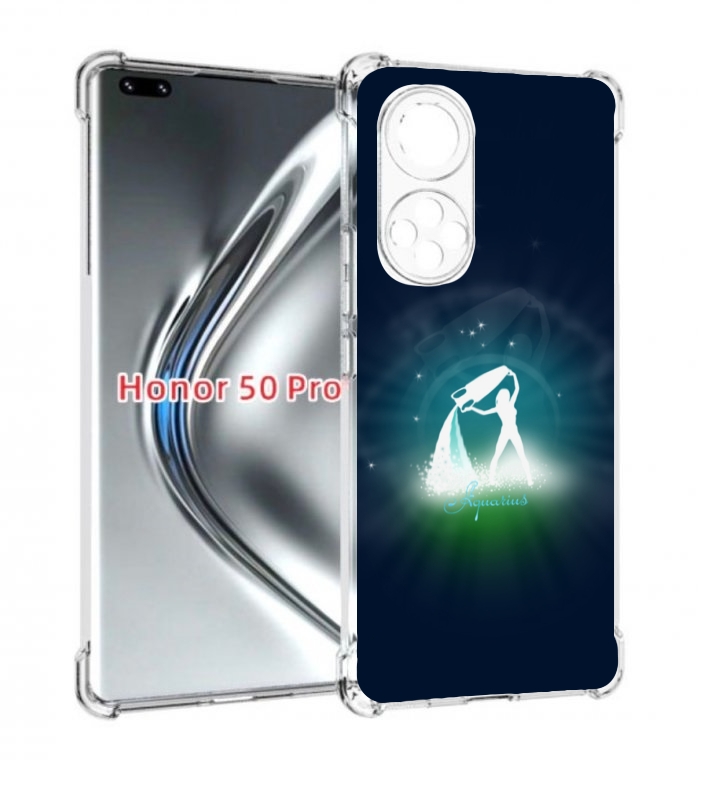 

Чехол бампер MyPads знак зодиака водолеи 1 для Honor 50, Прозрачный, Tocco