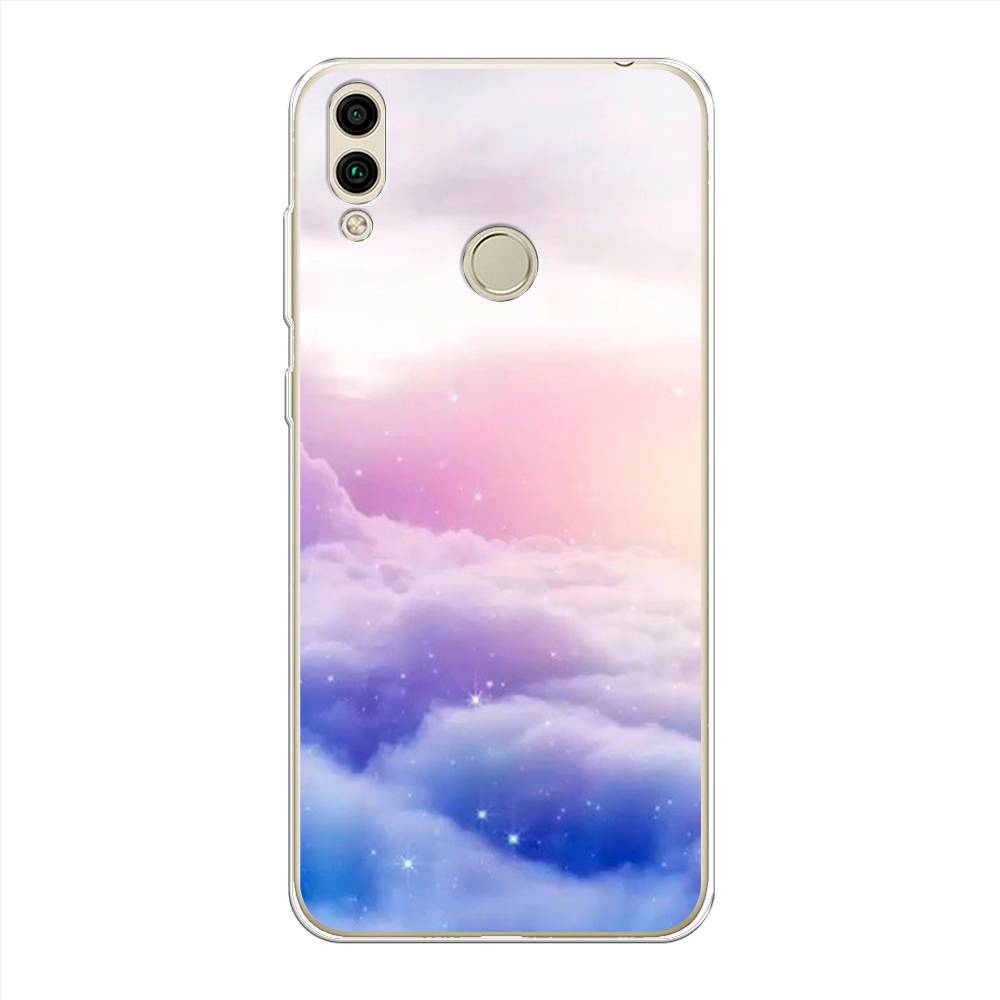 

Чехол на Honor 8C "Небеса", Голубой;белый;розовый, 67150-2