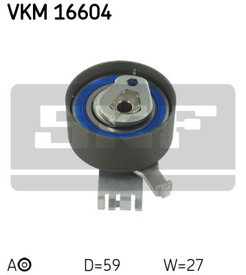 

Ролик натяжителя SKF vkm16604, Ролик натяжителя SKF vkm16604 SKF vkm16604