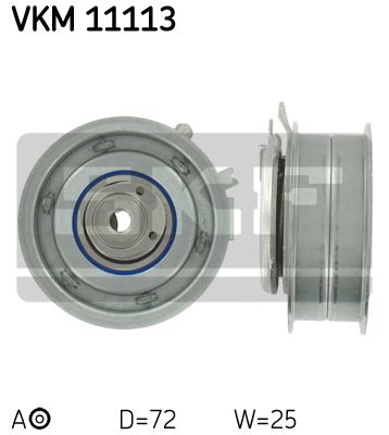 фото Натяжной ролик, ремень грм skf vkm11113