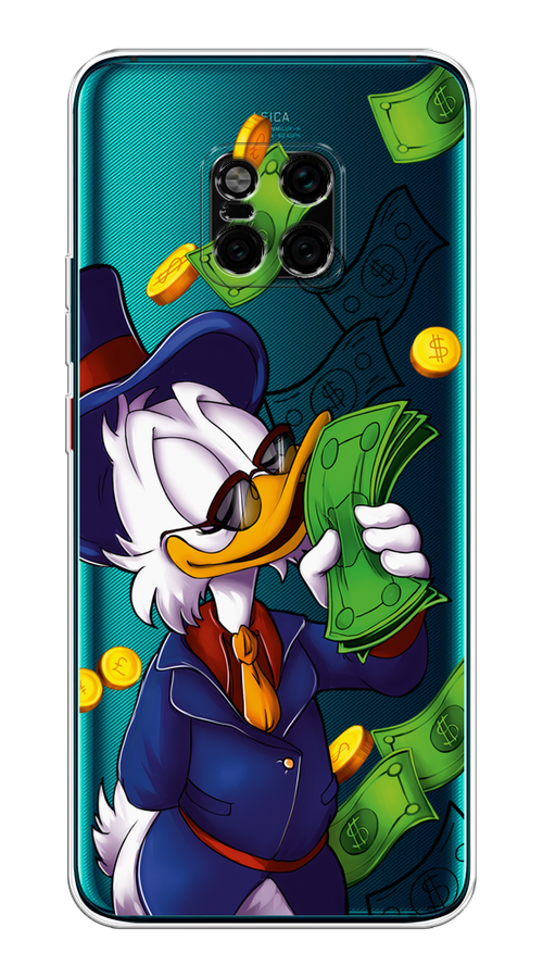 

Чехол на Huawei Mate 20 Pro "Scrooge McDuck with Money", Синий;зеленый;белый, 67050-6