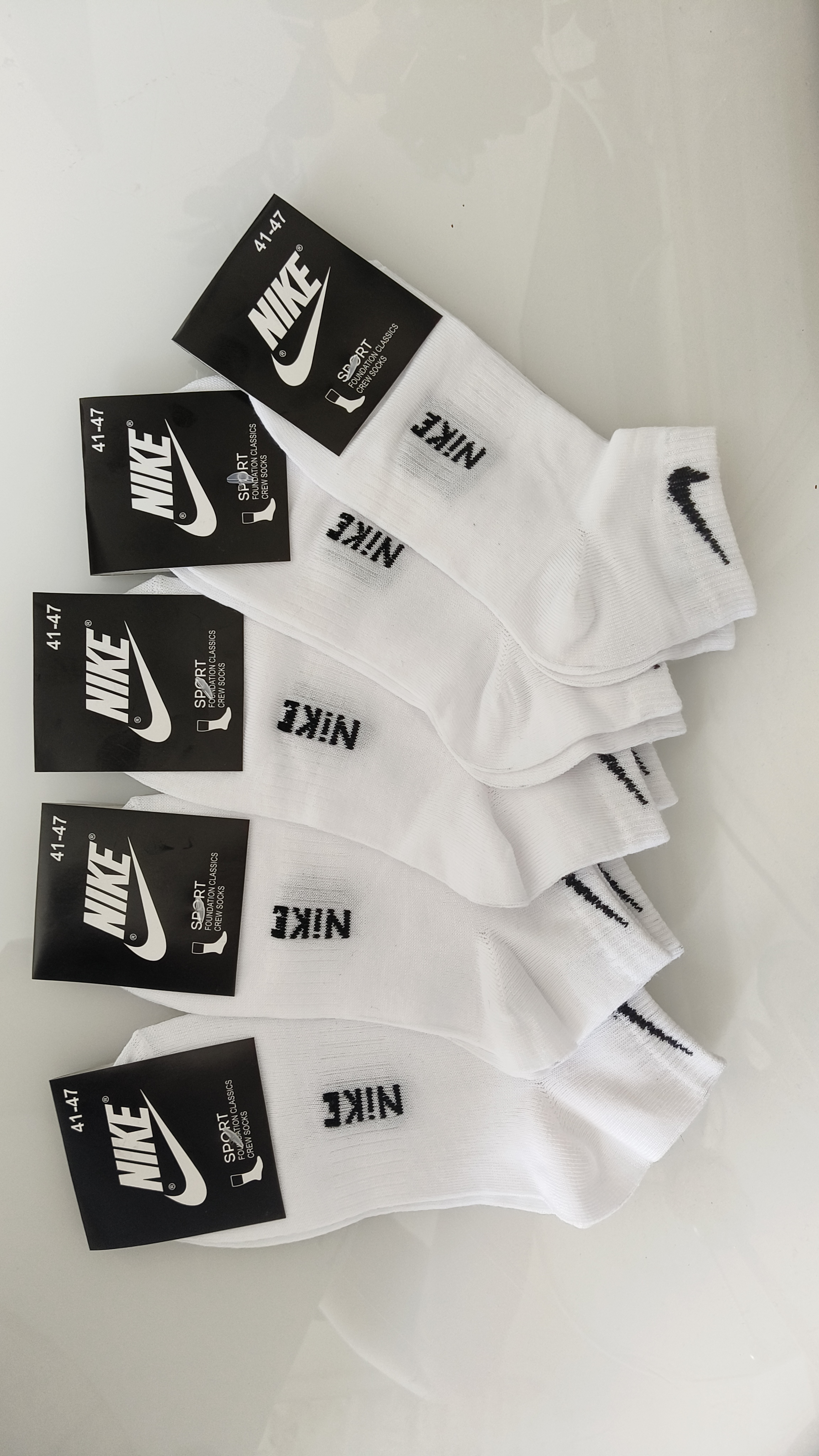 

Комплект носков мужских Nike SPORT FOUNDATION CLASSICS CREW SOCKS белых 41-47, Белый, SPORT FOUNDATION CLASSICS CREW SOCKS