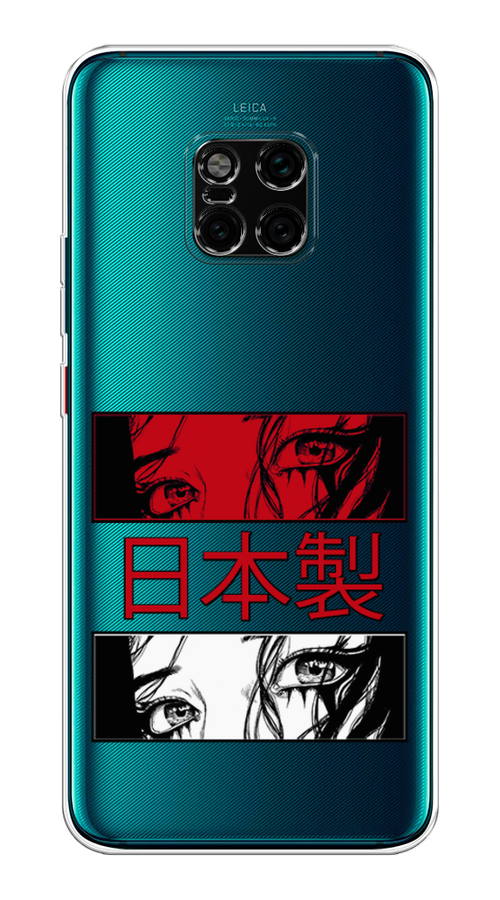 

Чехол на Huawei Mate 20 Pro "Аниме глаза манга", Красный;белый;черный, 67050-4