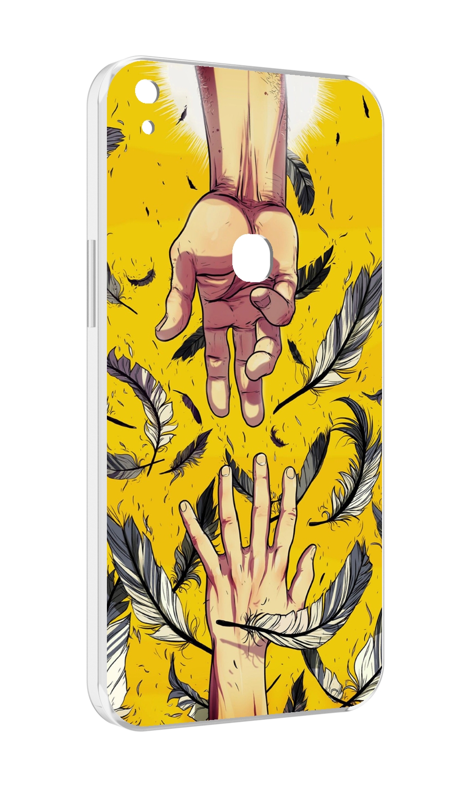 

Чехол MyPads рука-в-руку для Alcatel SHINE LITE 5080X 5.0, Прозрачный, Tocco