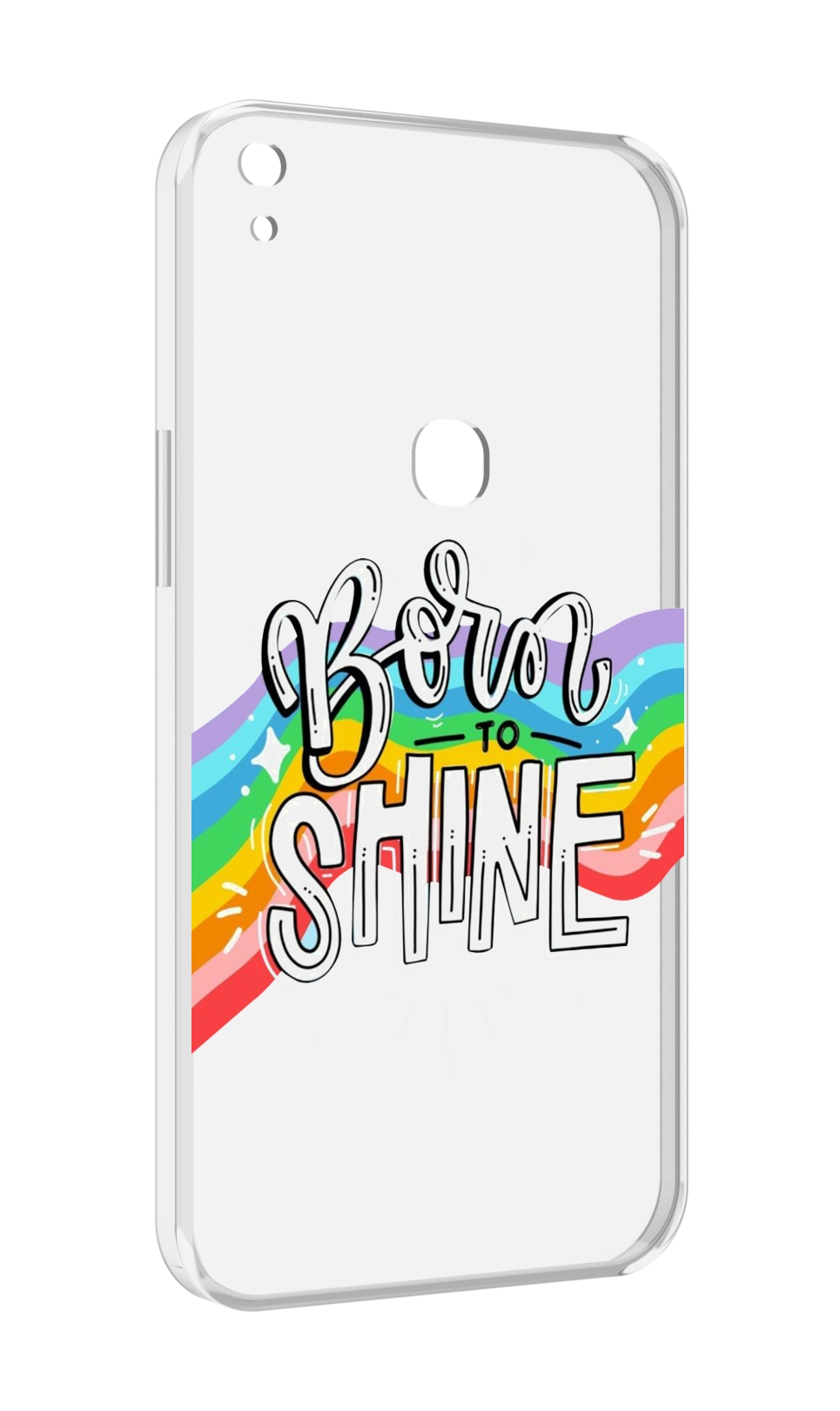 

Чехол MyPads рожден-чтобы-сиять для Alcatel SHINE LITE 5080X 5.0, Прозрачный, Tocco