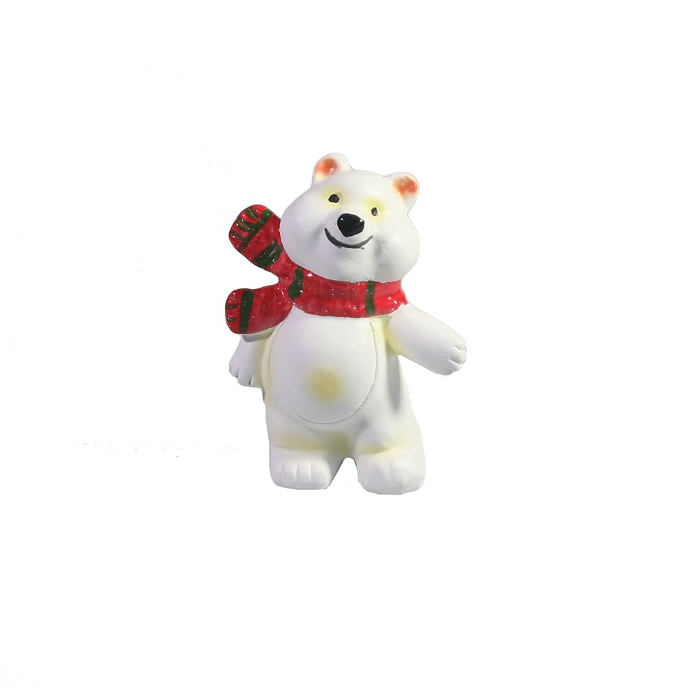 

Фигура декоративная Мишка в шарфике 3*5*8см KSMR-715346/D087