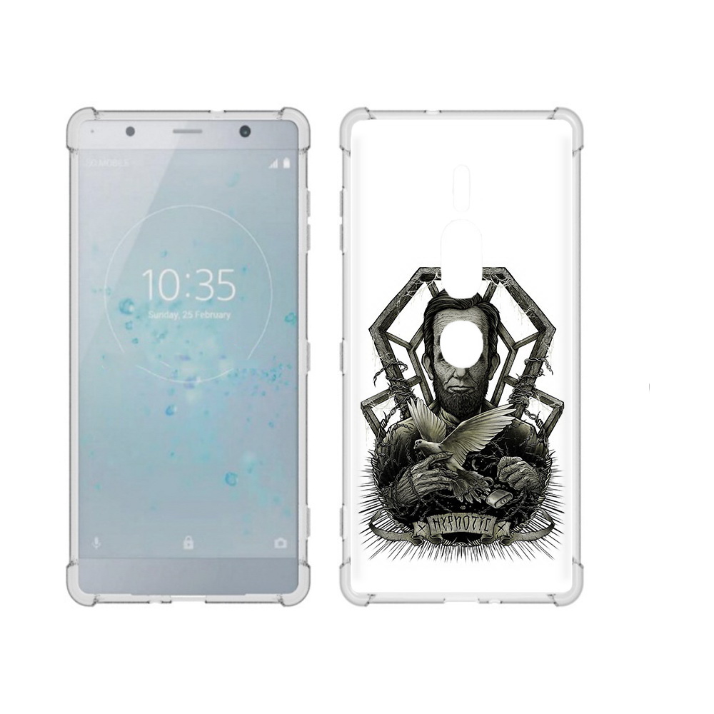 

Чехол MyPads Tocco для Sony Xperia XZ2 Premium франклин абстракция, Прозрачный, Tocco