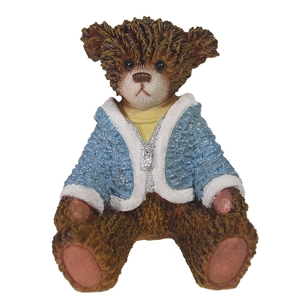 

Фигура декоративная Мишка (бежевый с голубым), 11*12*13см KSMR-626752/W044, Коричневый