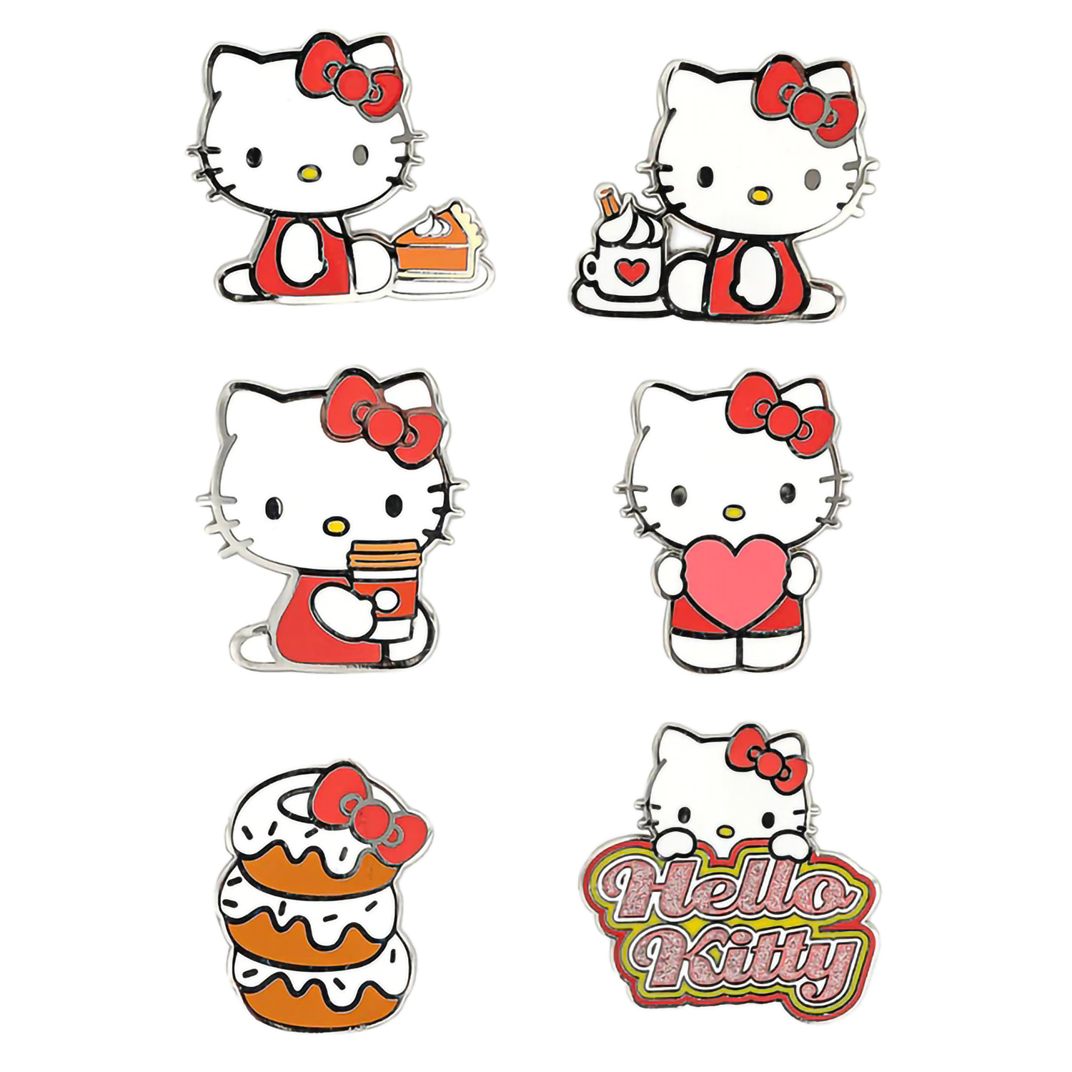 Значок Funko Pin Hello Kitty All SANPN0078 6 шт 1379₽