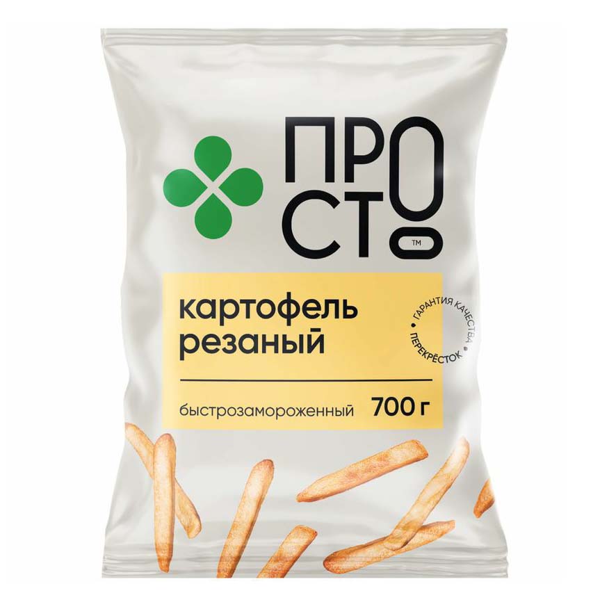 

Картофель Пр!ст резаный быстрозамороженный 700 г
