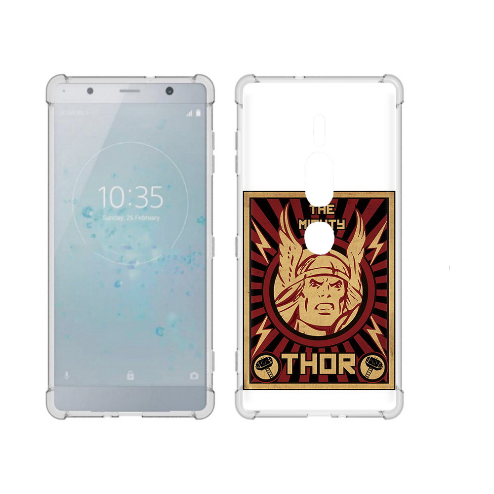 

Чехол MyPads Tocco для Sony Xperia XZ2 Premium тор лицо, Прозрачный, Tocco