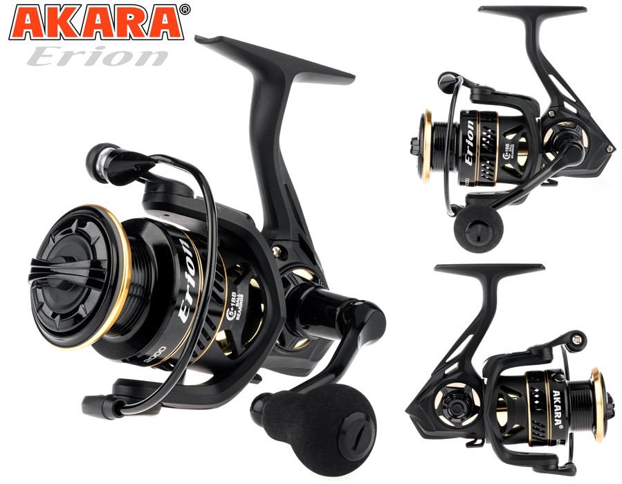 

Катушка безынерционная Akara Erion 3000 5+1 bb, Катушка безынерционная Akara Erion