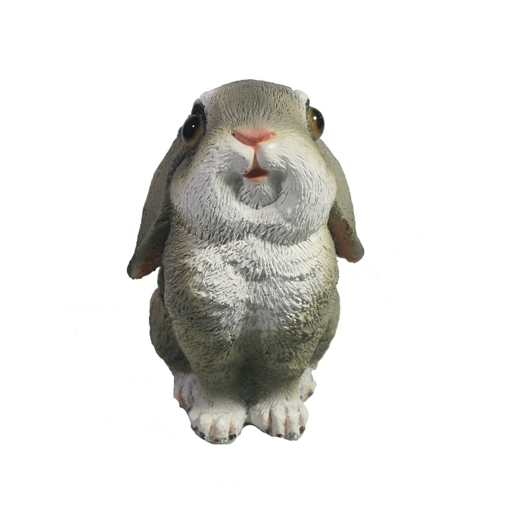 

Фигура декоративная Любопытный зайка (серый), 7х4х10см KSMR-718205/F816