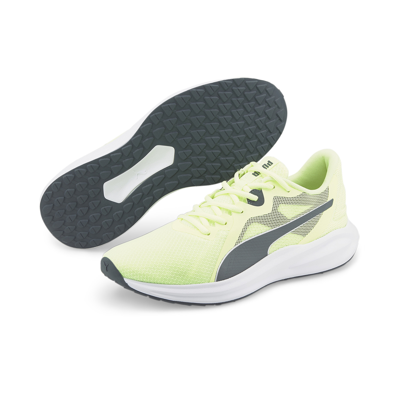 

Кроссовки женские PUMA Twitch Runner зеленые 4 UK, Twitch Runner