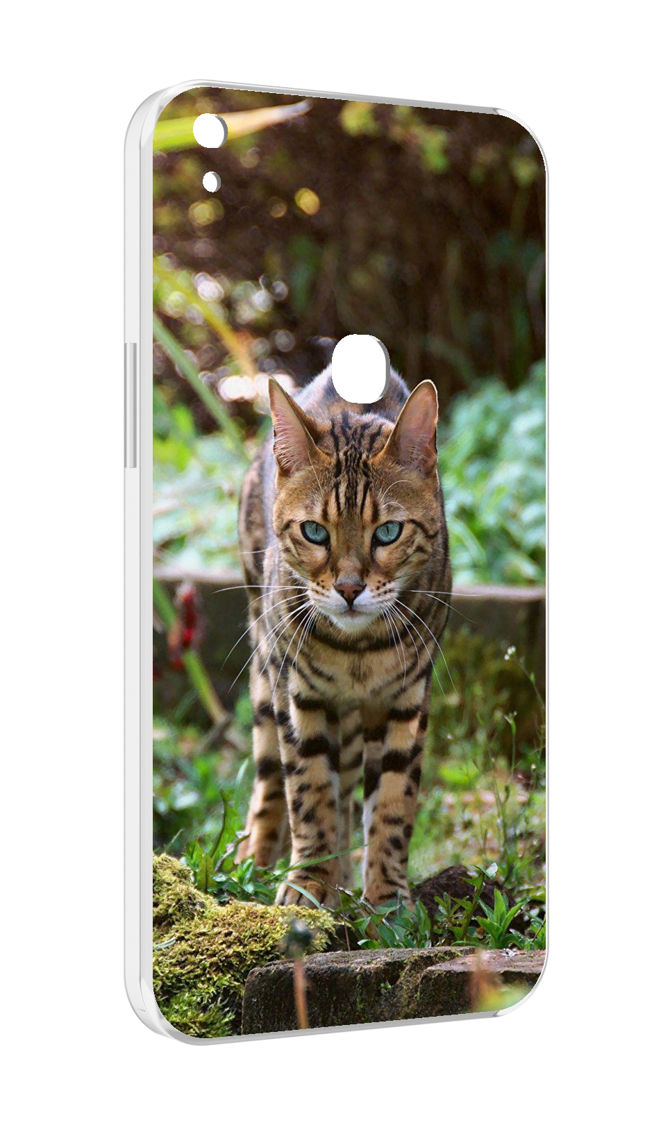 Чехол MyPads порода кошка бенгальская для Alcatel SHINE LITE 5080X 5.0